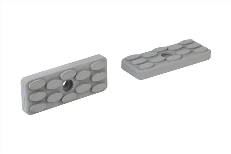 Zubehör CNC:  Saugergummi 66 x 26 x 8.5 mm SCHMALZ