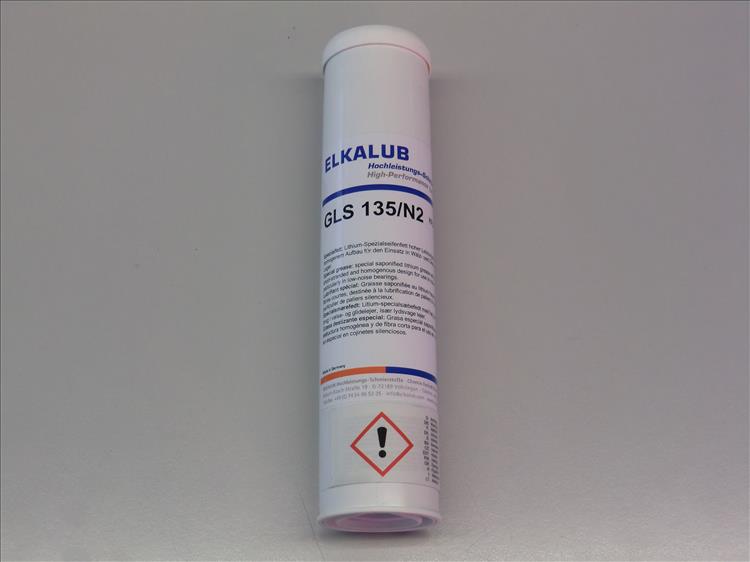 Zubehör CNC:  Fett Ekalub GLS 135/N2 Kartusche 400 g