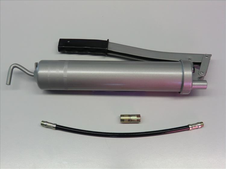 Zubehör CNC:  Handhebel - Fettpresse mit Schlauch