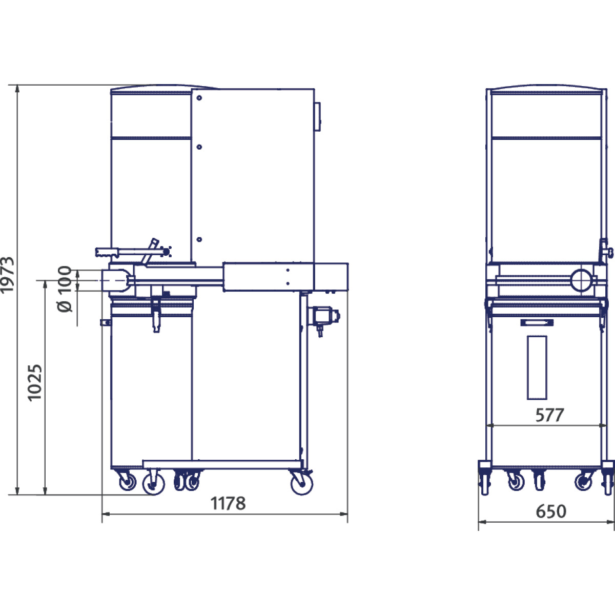 Reinluftentstauber  RLA 1103 Holzkraft Bild Nr. 1