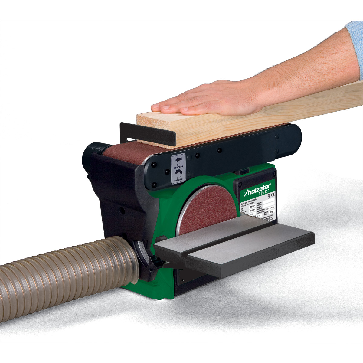 Band- und Tellerschleifmaschine  BTS 150 Holzstar Bild Nr. 5