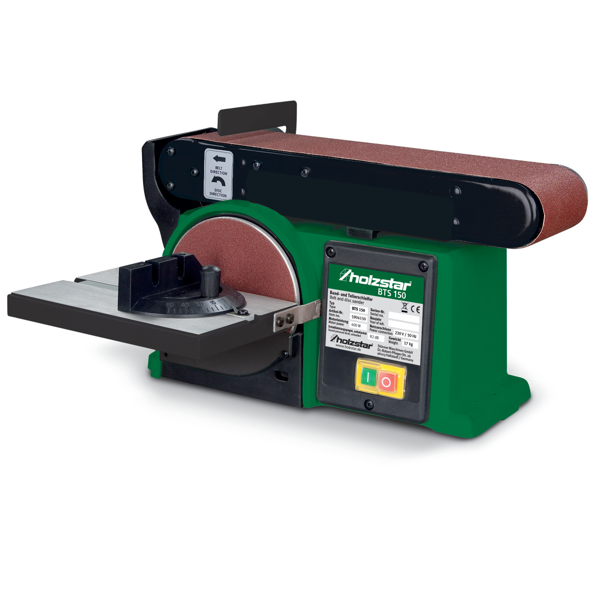 Band- und Tellerschleifmaschine  BTS 150 Holzstar Bild Nr. 0