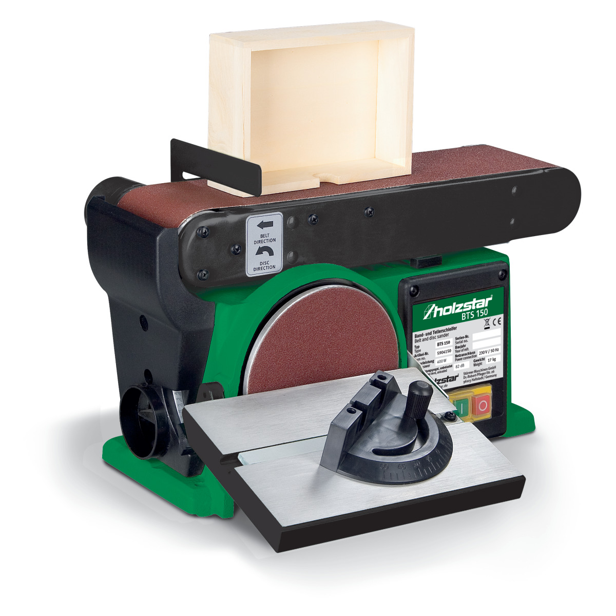 Band- und Tellerschleifmaschine  BTS 150 Holzstar Bild Nr. 1