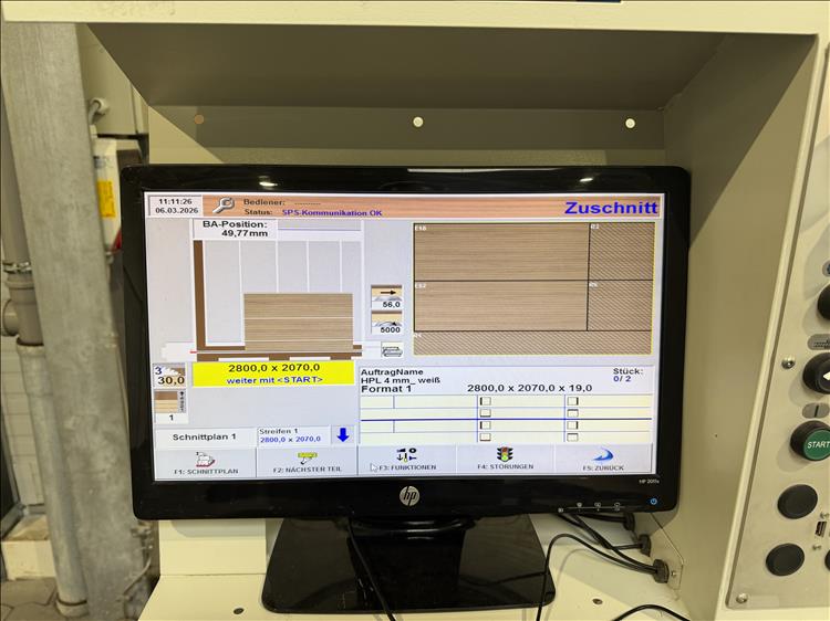 Druckbalkensäge PANHANS  ECOPAN -gebraucht- Bild Nr. 3