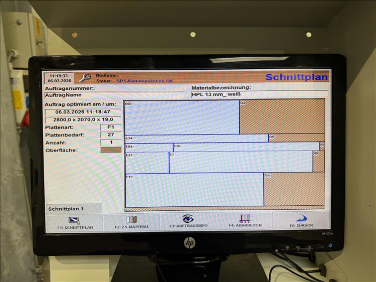 Druckbalkensäge PANHANS  ECOPAN -gebraucht- Bild Nr. 9