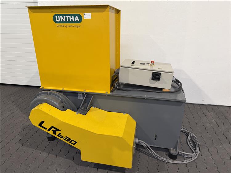 gebrauchte Zerkleinerungsmaschine UNTHA   LR630 -gebraucht-