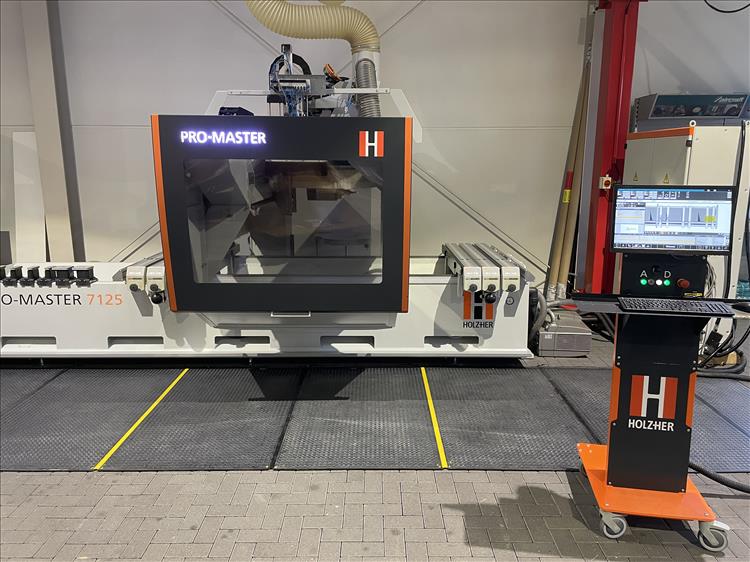 5-Achs Bearbeitungszentrum HOLZ-HER  ProMaster 7125  Bild Nr. 2