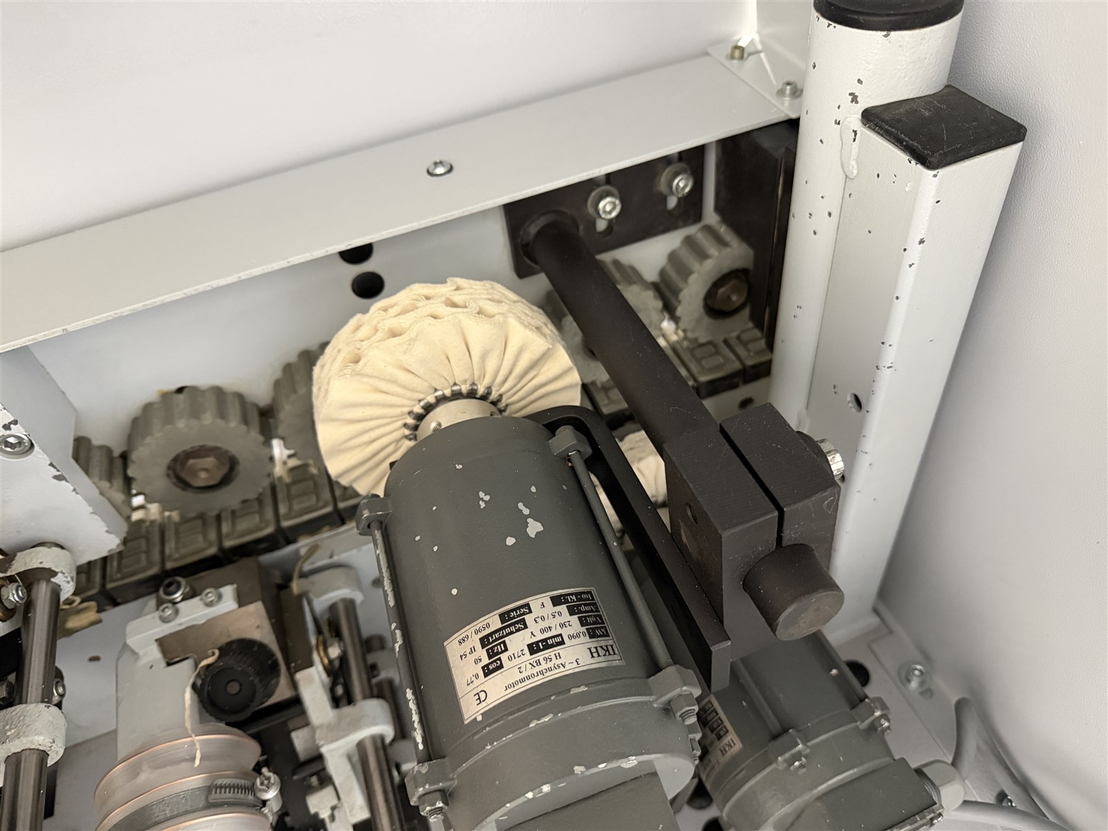 Kantenanleimmaschine BRANDT  KDF 340 -gebraucht- - Schwabbelaggregat
