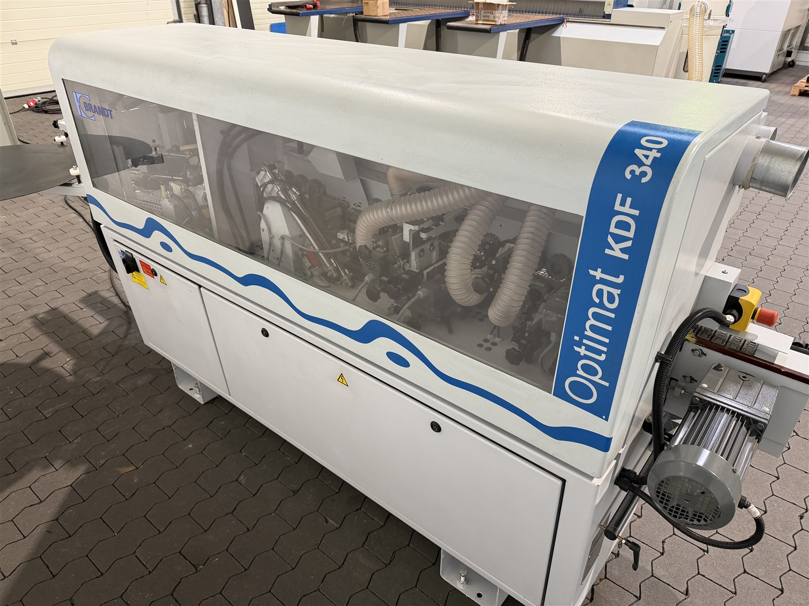 Kantenanleimmaschine BRANDT  KDF 340 -gebraucht-