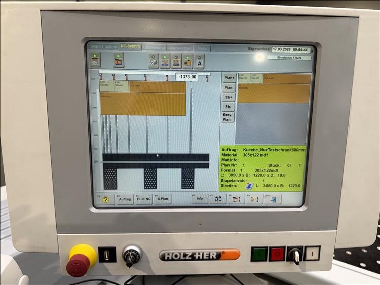 Druckbalkensäge HOLZ-HER  Cut 70 6110 -gebraucht- Bild Nr. 4