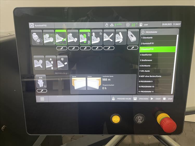 Kantenanleimmaschine HEBROCK  F5 next -gebraucht- Bild Nr. 5