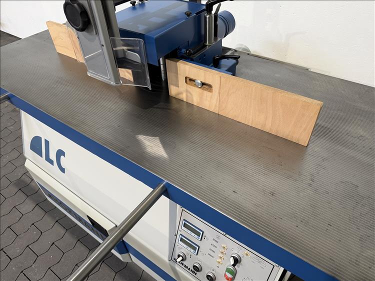 Tischfräse HOFMANN  TFS 107 -gebraucht- - gehobelter Graugusstisch