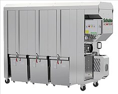 Absauggeräte von  SCHUKO:  Reinluftabsauganlage SCHUKO Vacomat 200 XPe